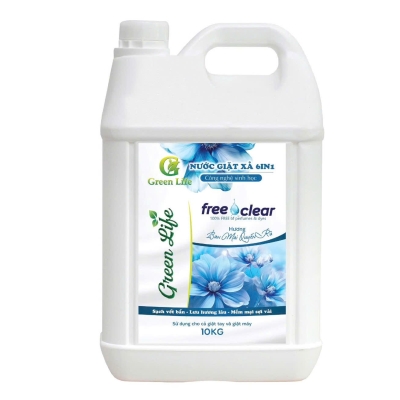 Nước giặt xả 6in1 (Hương ban mai) 10 lít