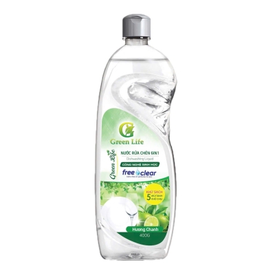 Nước rửa chén 6in1 (Hương chanh) 400ml